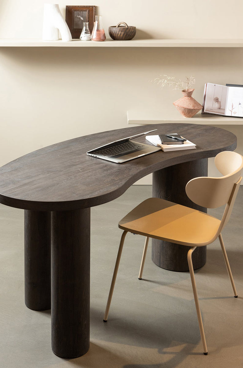 Maan Dark Brown Organic Desk (Display)