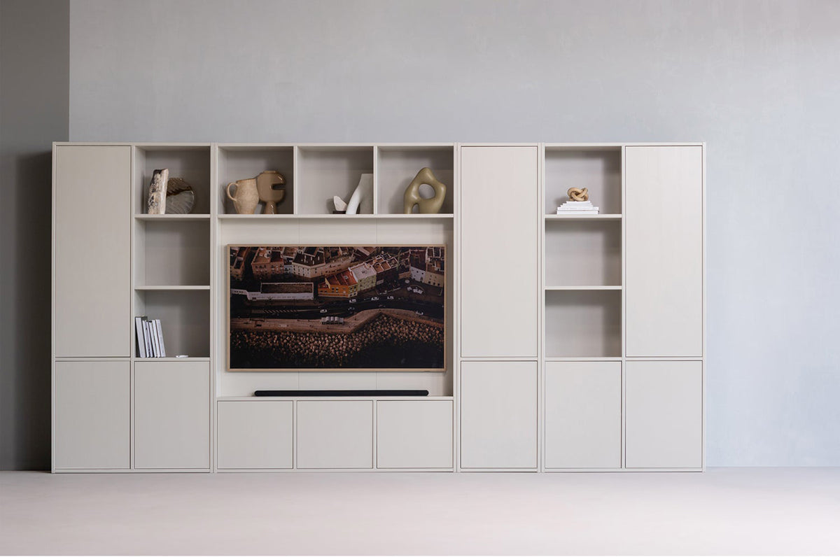 Meggy Pine Wood TV Storage Cabinet