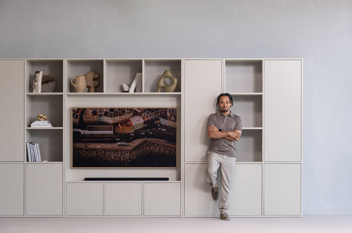 Meggy Pine Wood TV Storage Cabinet
