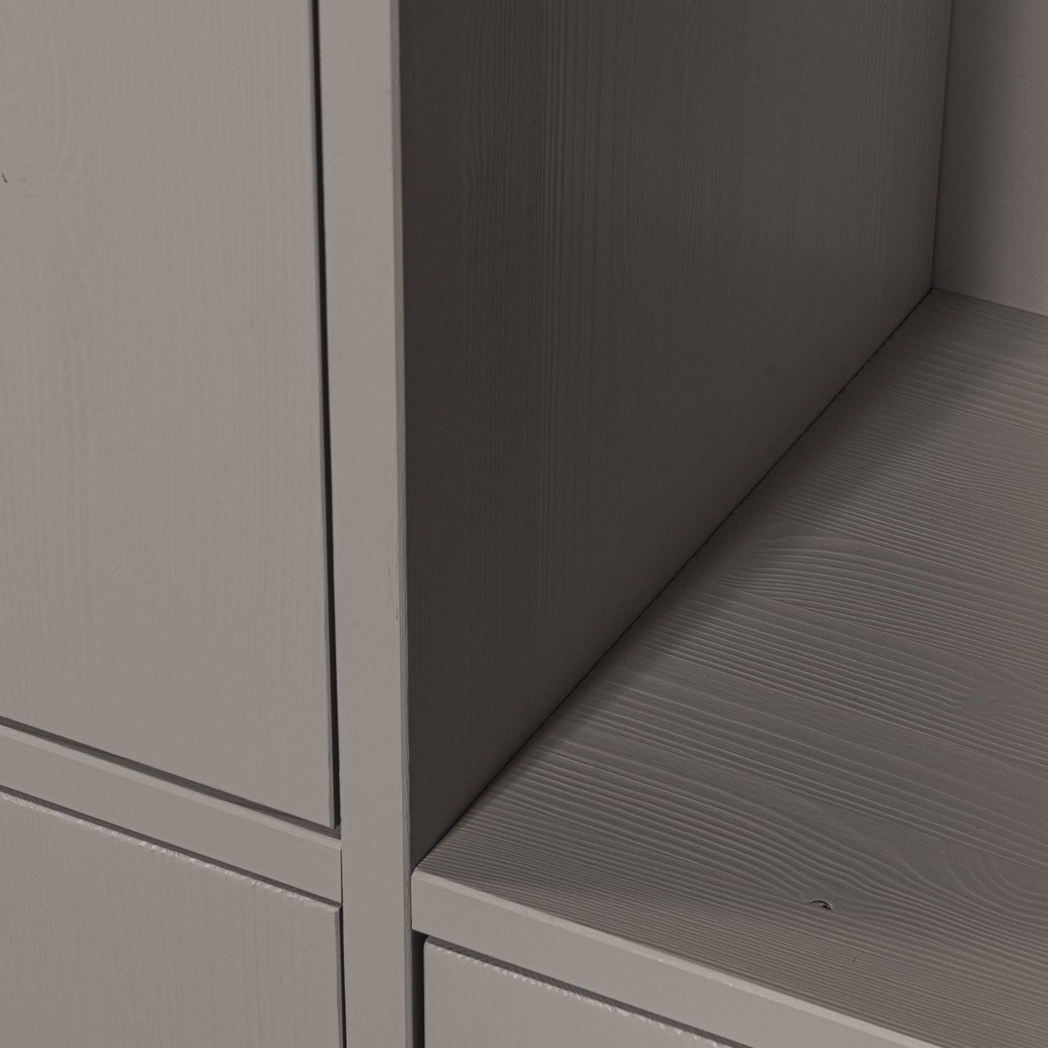 Merel Pine Wood Storage Cabinet