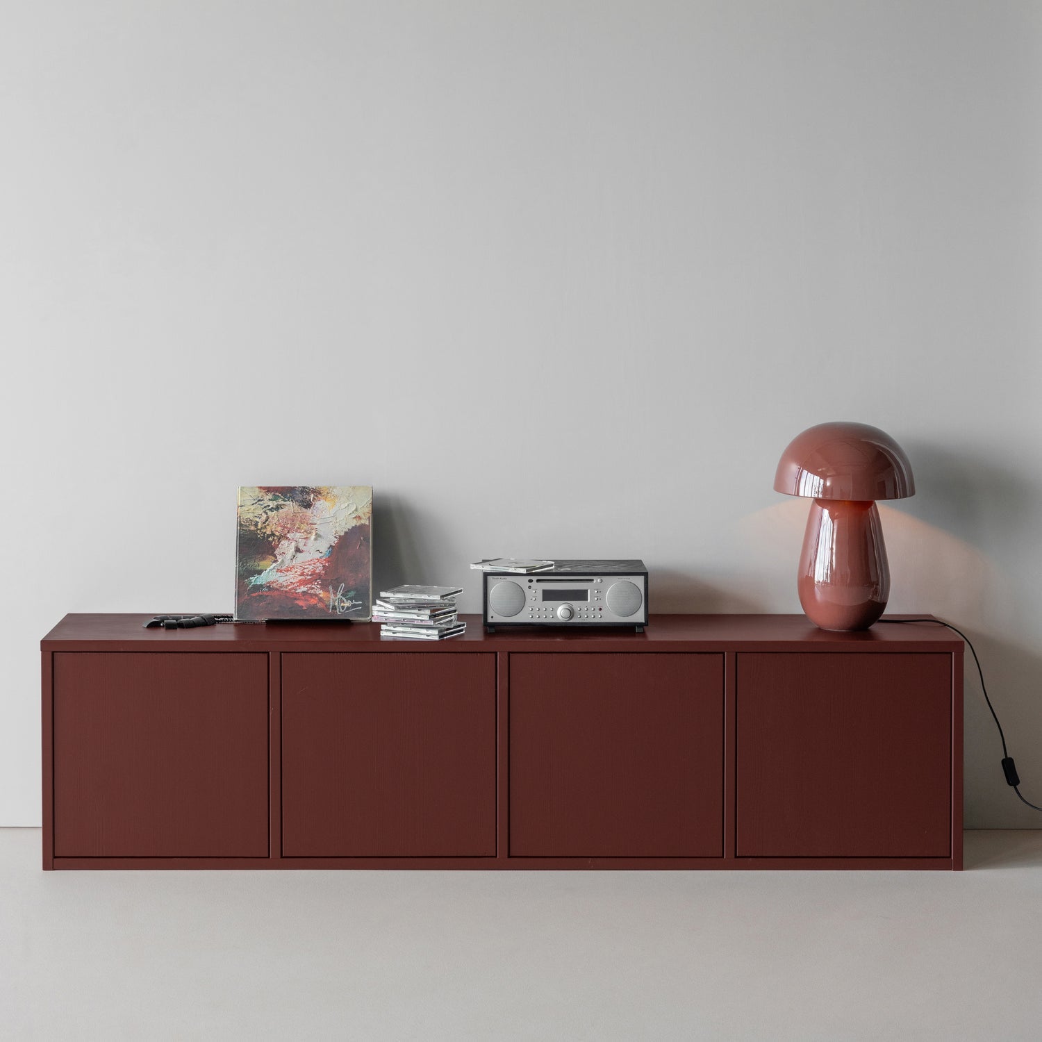 Merel Pine Wood TV Unit