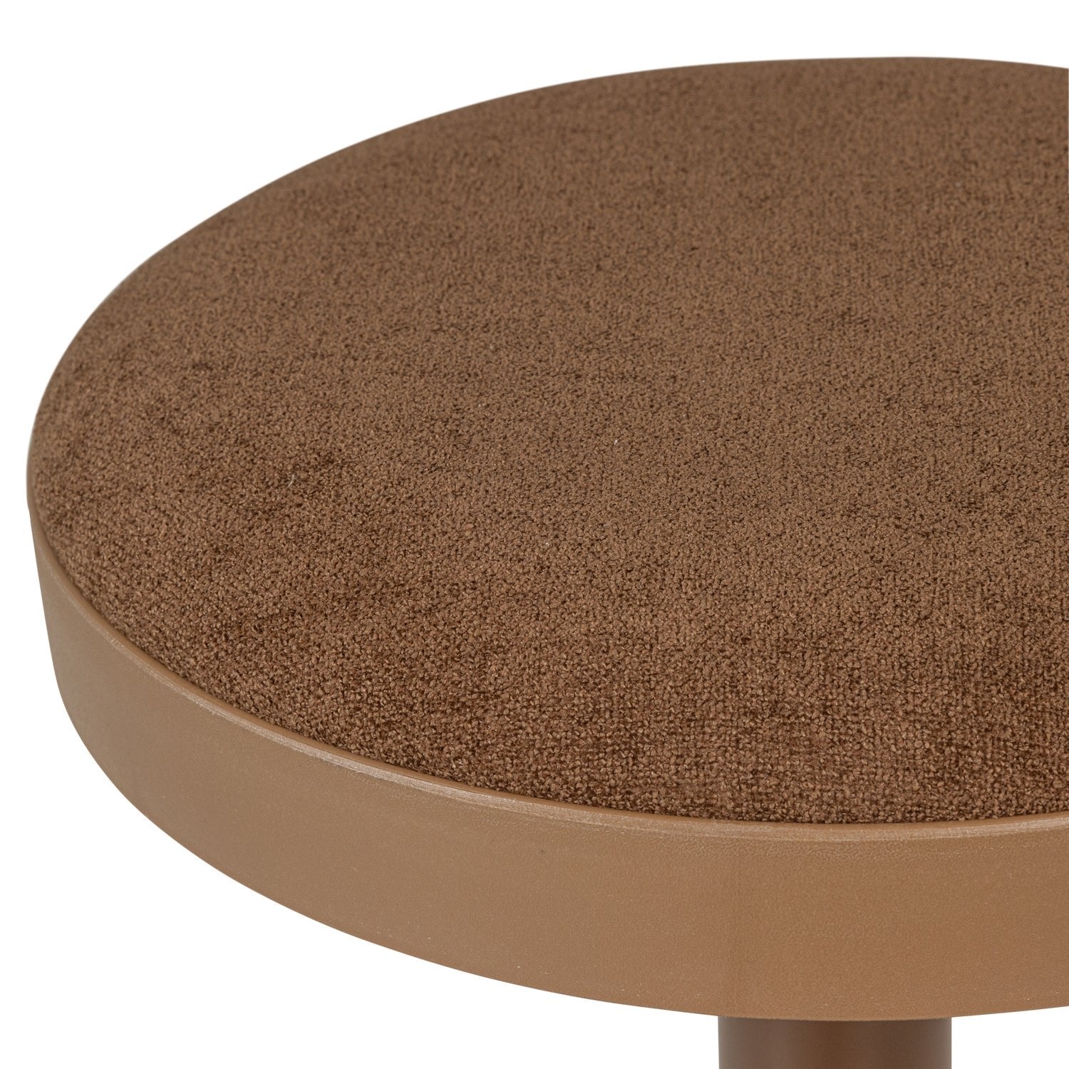 Mevo Chenille Height Adjustable Barstool