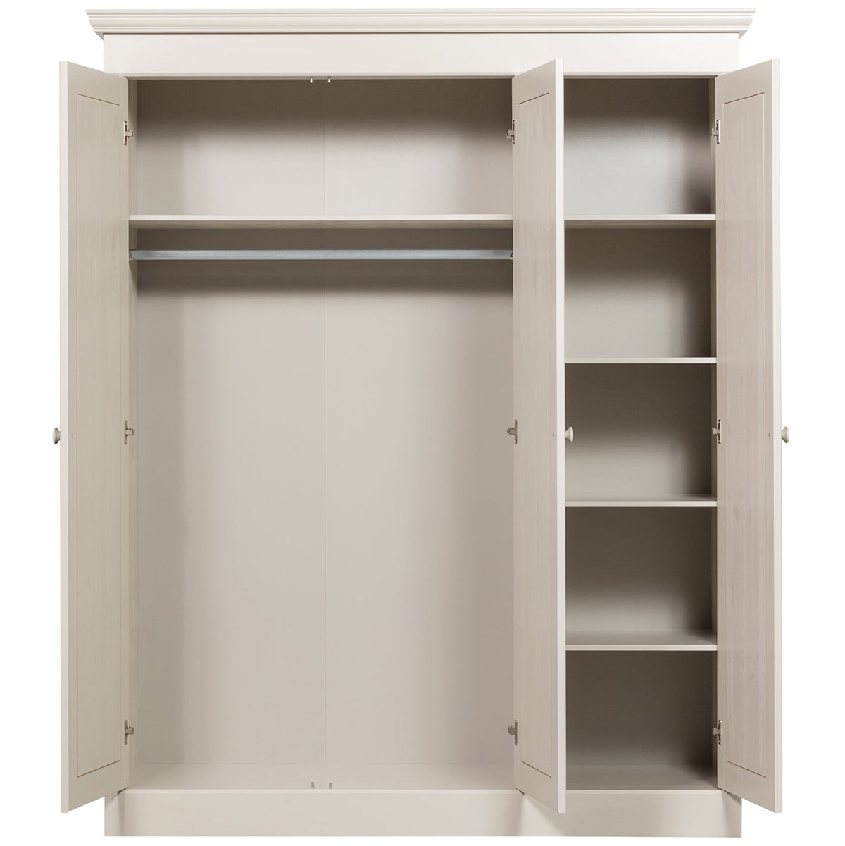 Olivia Dust Pine Wood Wardrobe