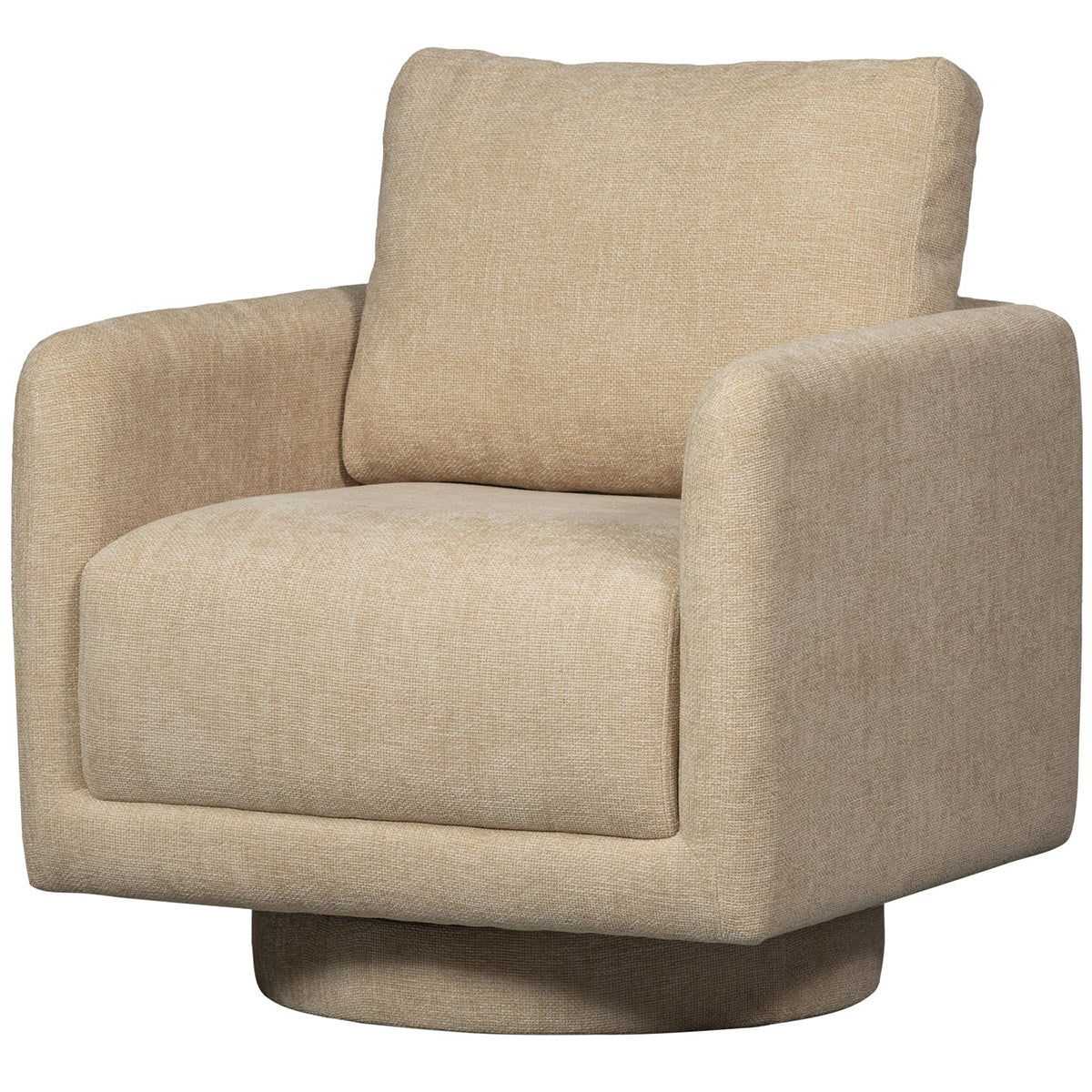 Oscar Natural Swivel Armchair