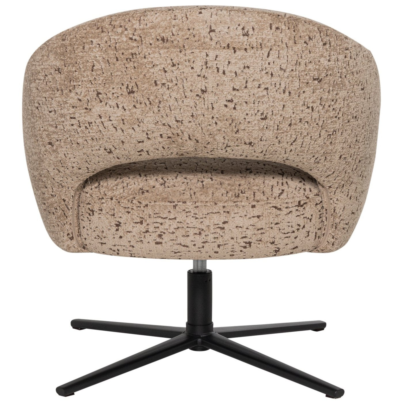 Pico Velvet Structured Swivel Armchair