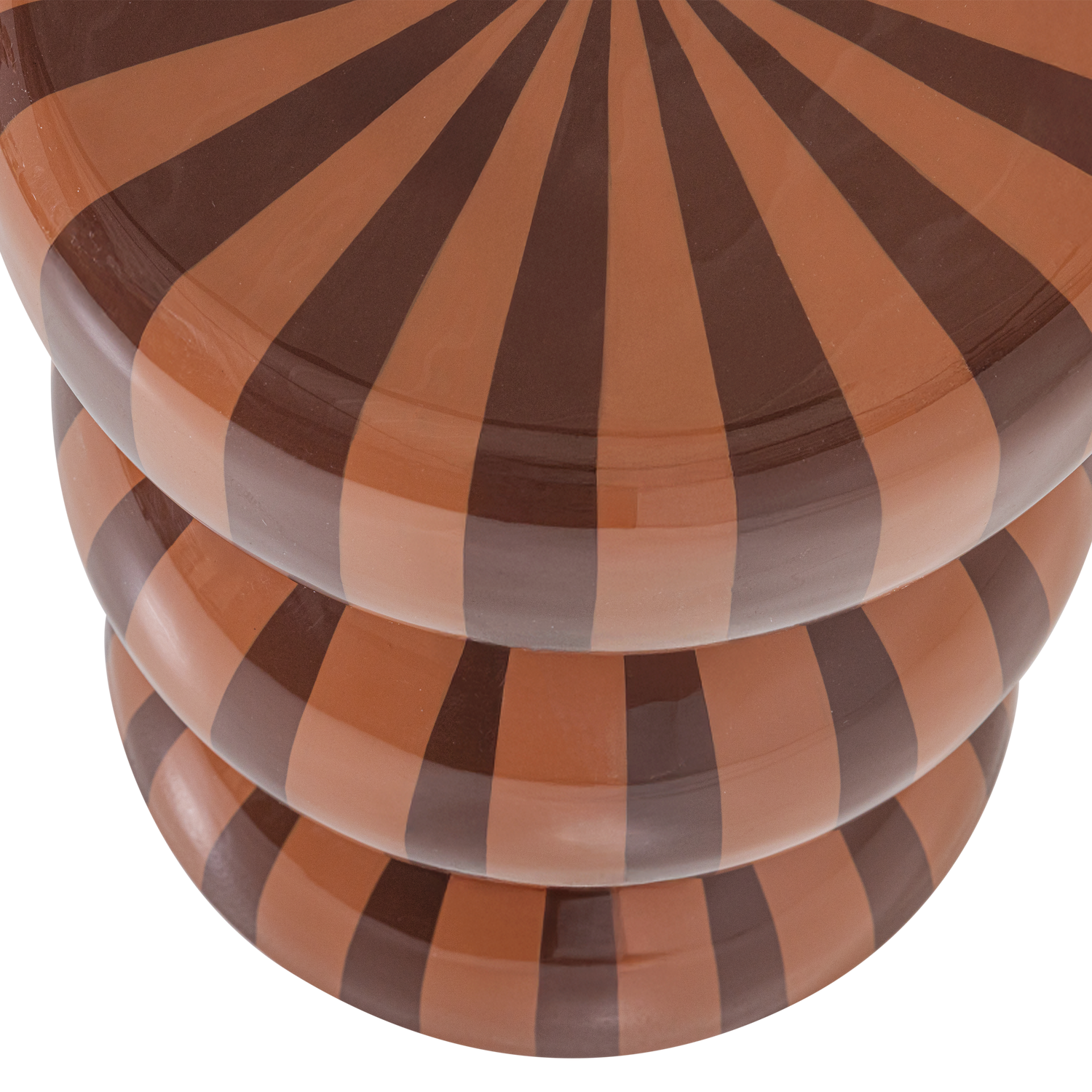 Ravo Pink/Brown Side Table