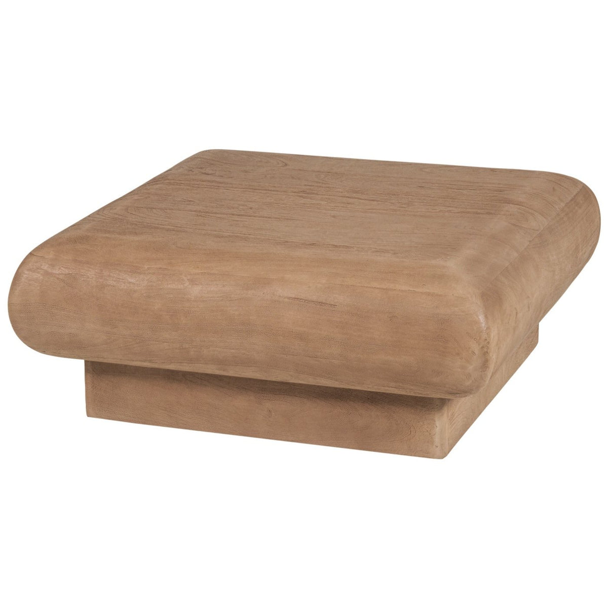 Rimea Light Brown Mango Wood Coffee Table