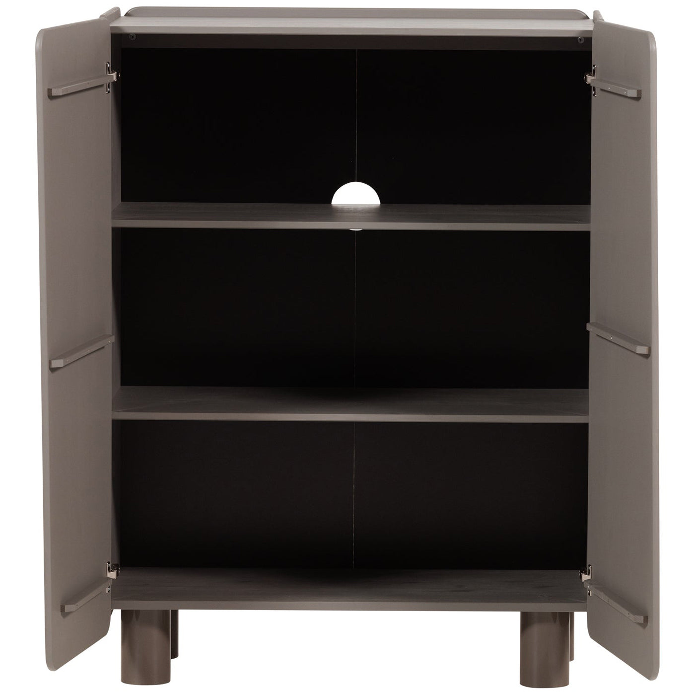 Root Truffle Brown 2 Doors Cabinet