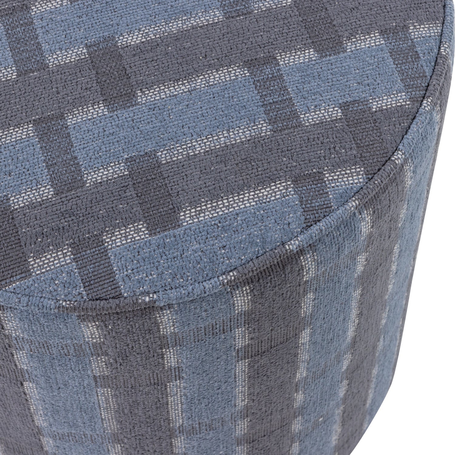 Sarli Chenilie High Pouf