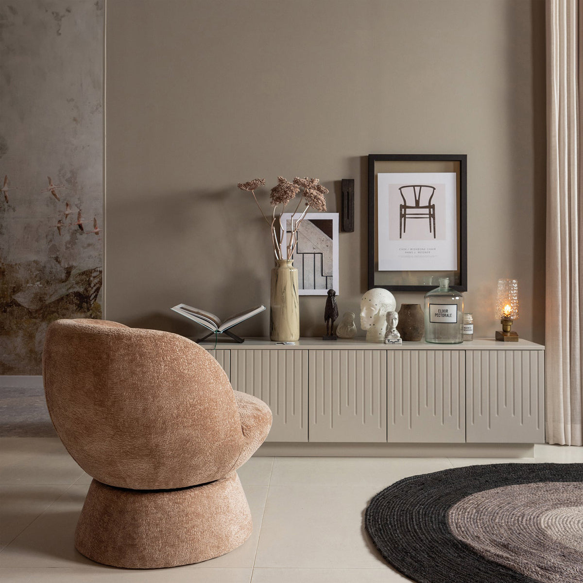Shuffle Swivel Armchair