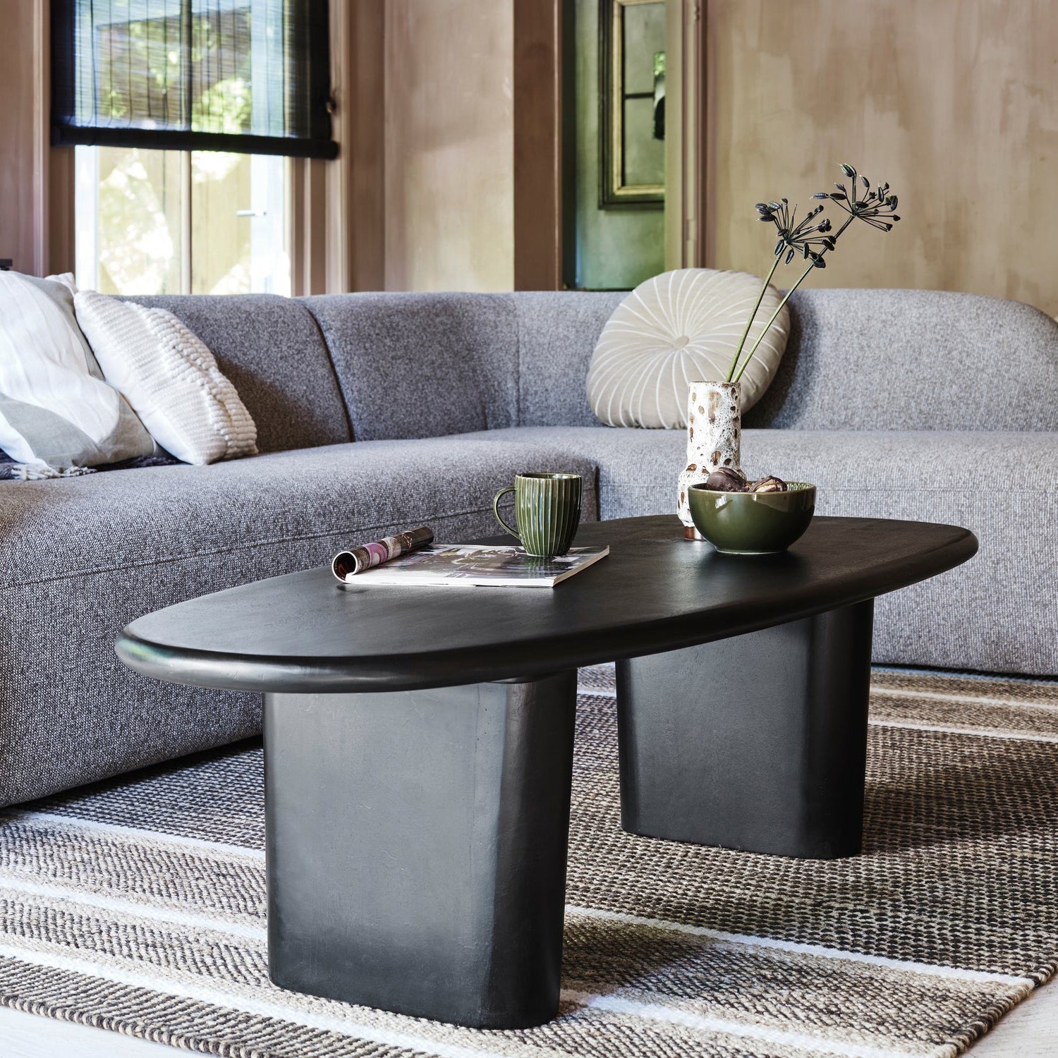 Sloping Corner Sofa