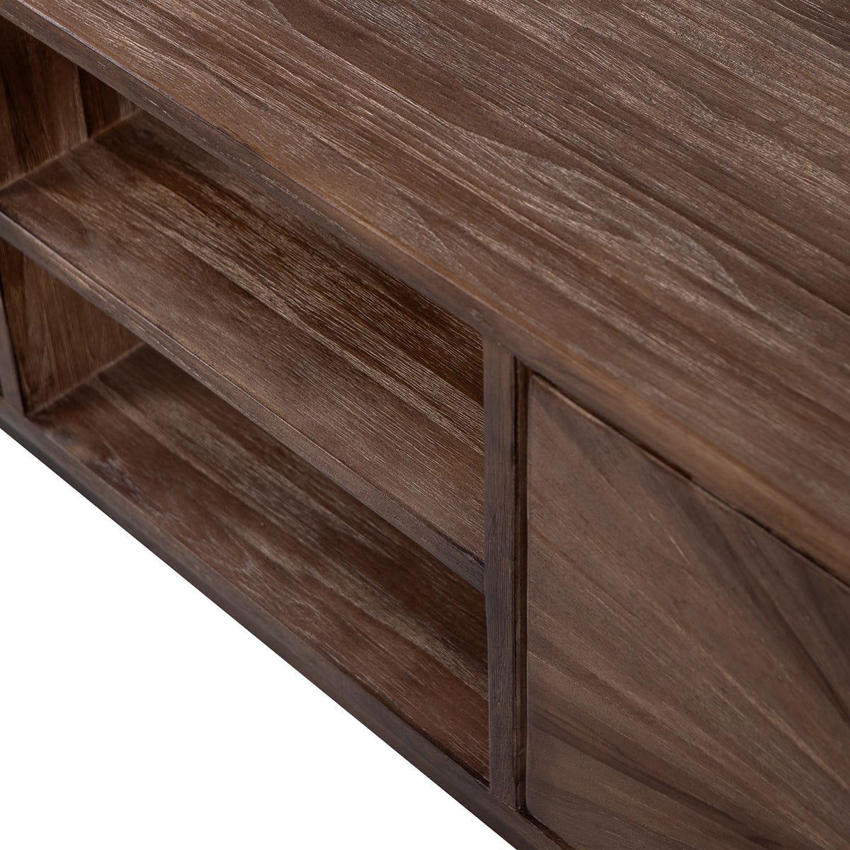 Sun Open Compartment TV Unit