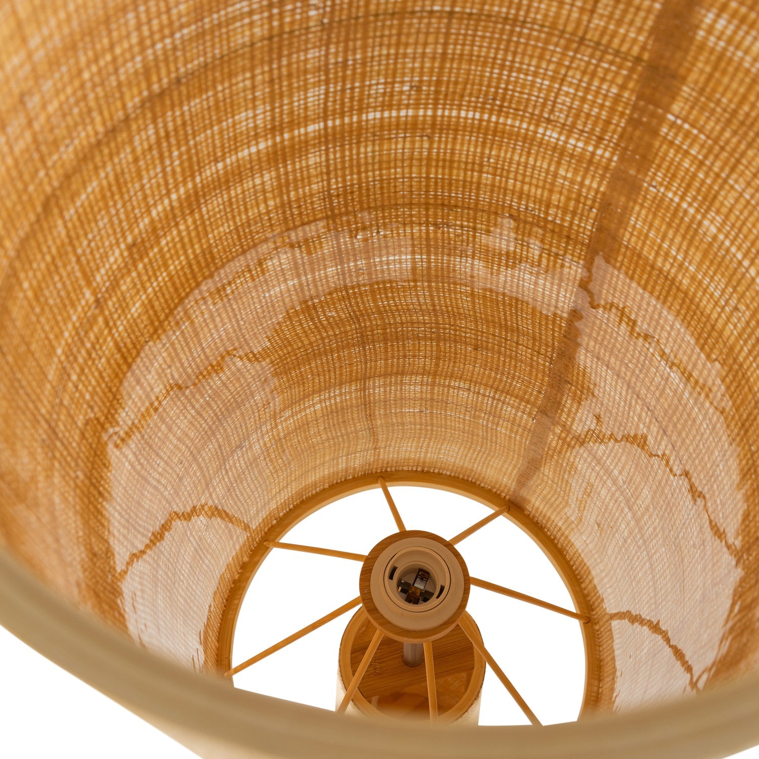 Syro Natural Raffia Floor Lamp