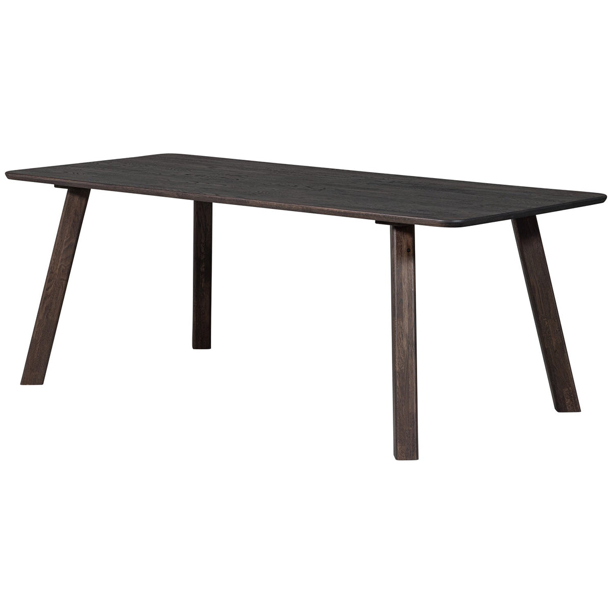 Tablo Mystic Brown Rounded Dining Table