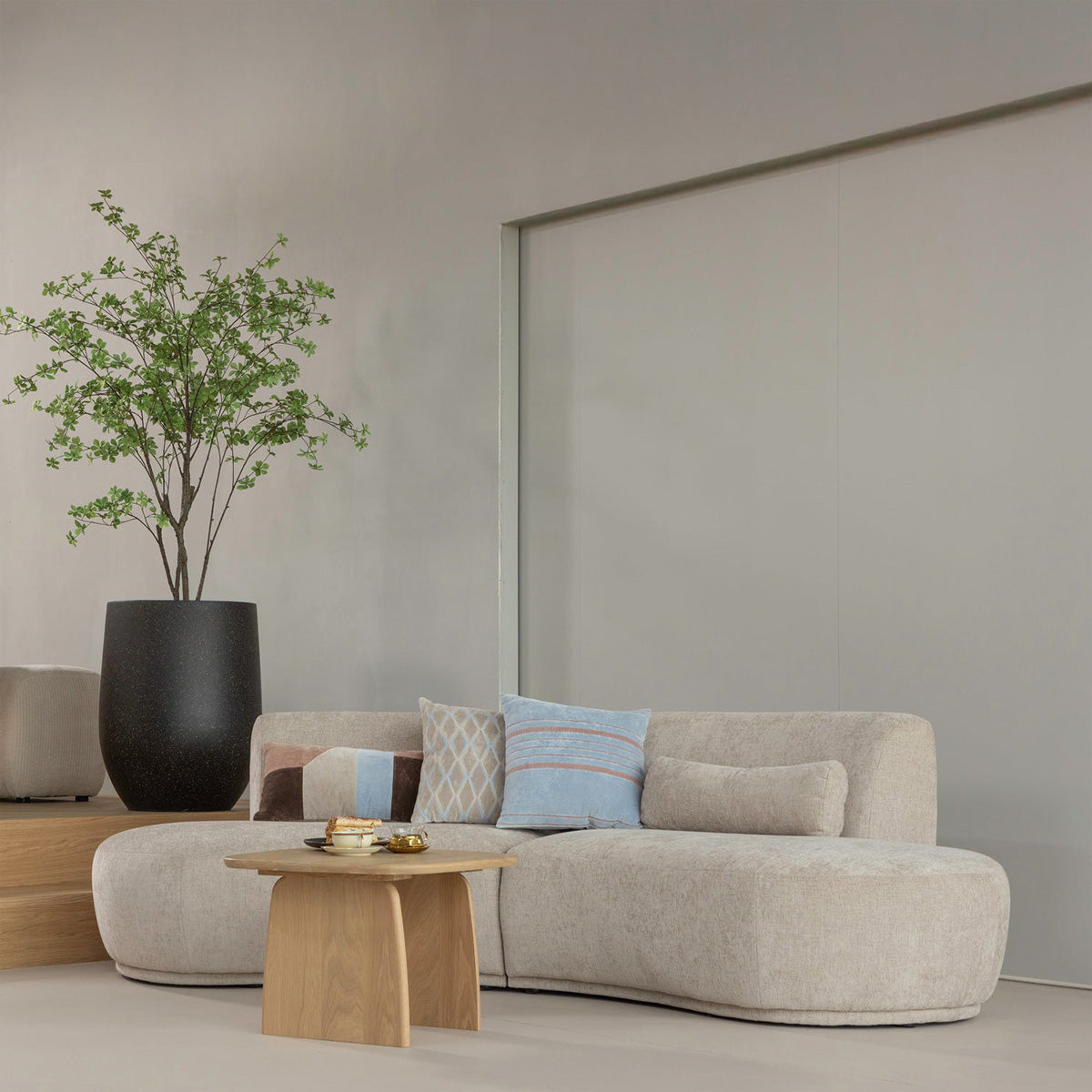 Tablo Oak Wood Coffee Table