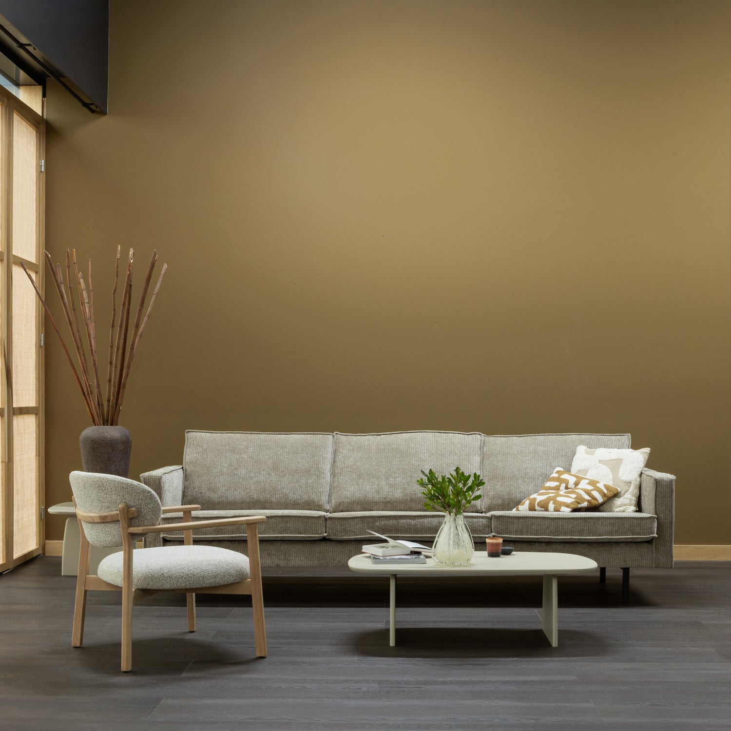 Tablo Oak Wood Coffee Table