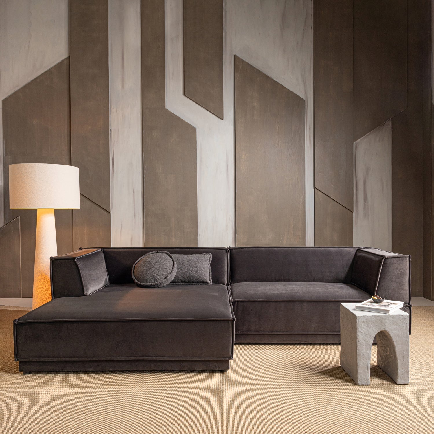 Tovi Grey Side Table