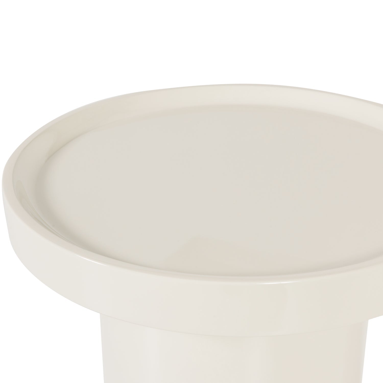 Veluna Sand High Gloss Side Table