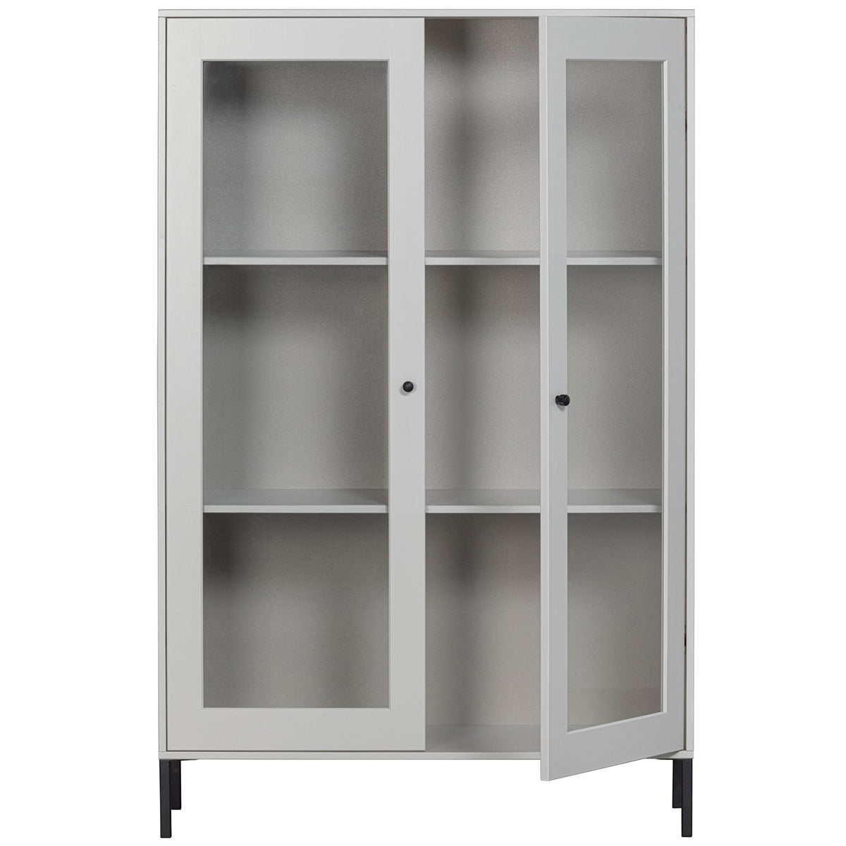 Xam Pine Wood Display Cabinet