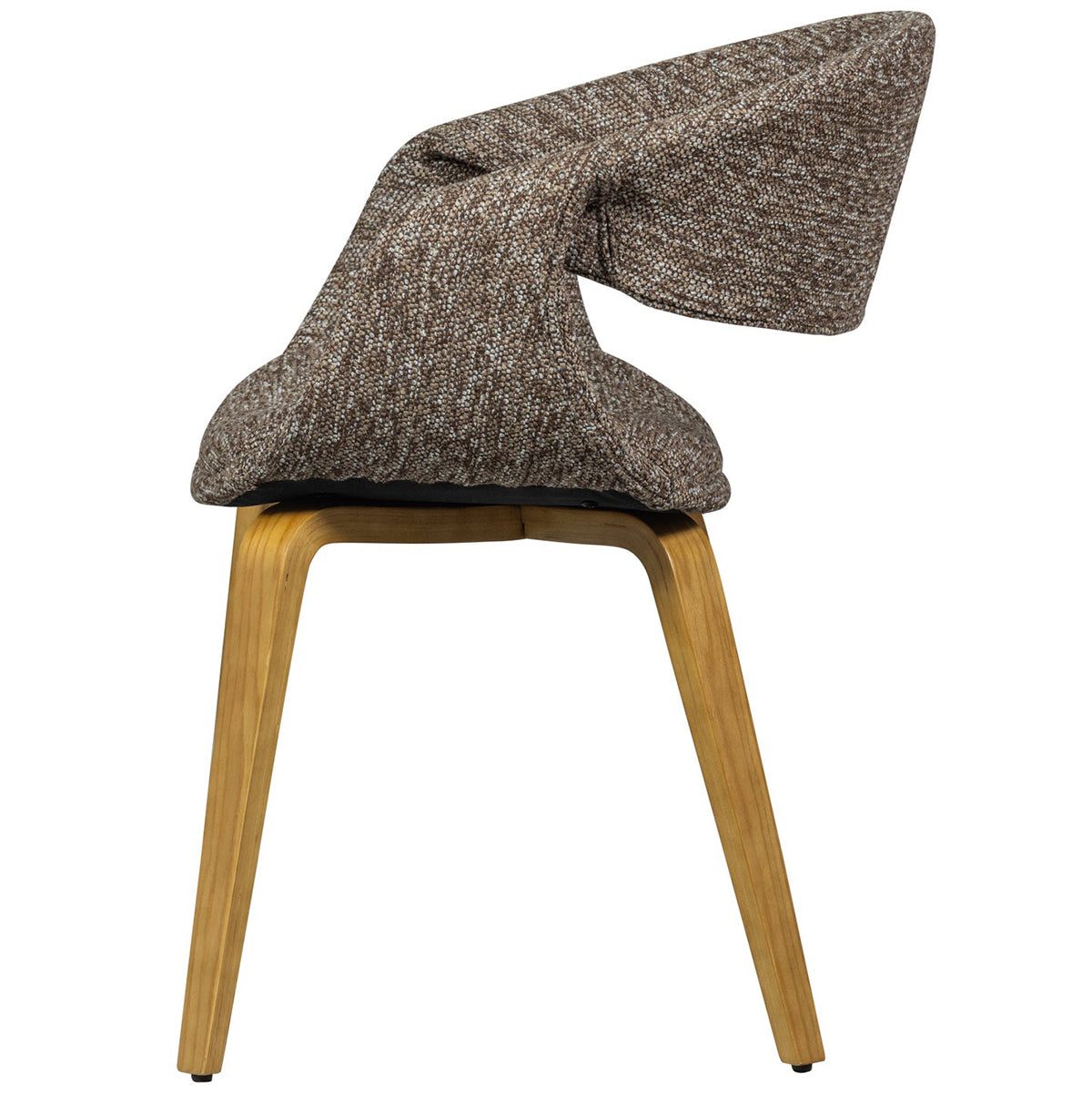 Yossi Dining Chair with Wooden Legs