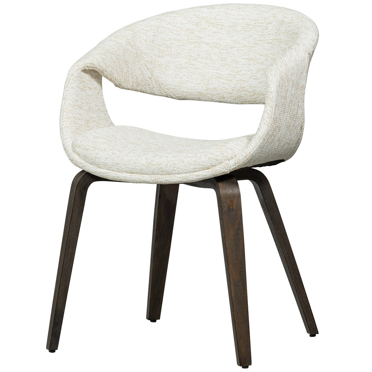 Yossi Dining Chair with Wooden Legs