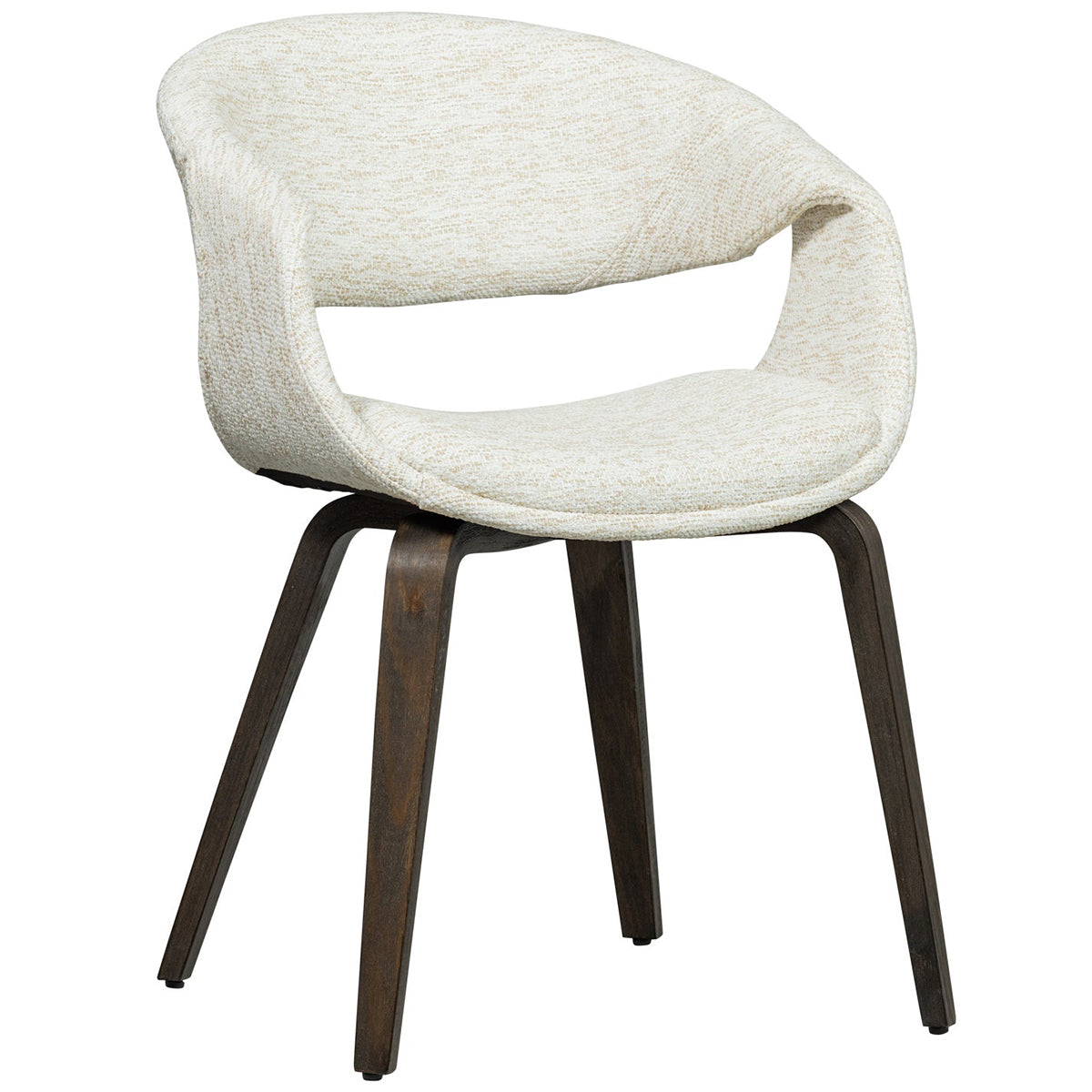 Yossi Dining Chair with Wooden Legs
