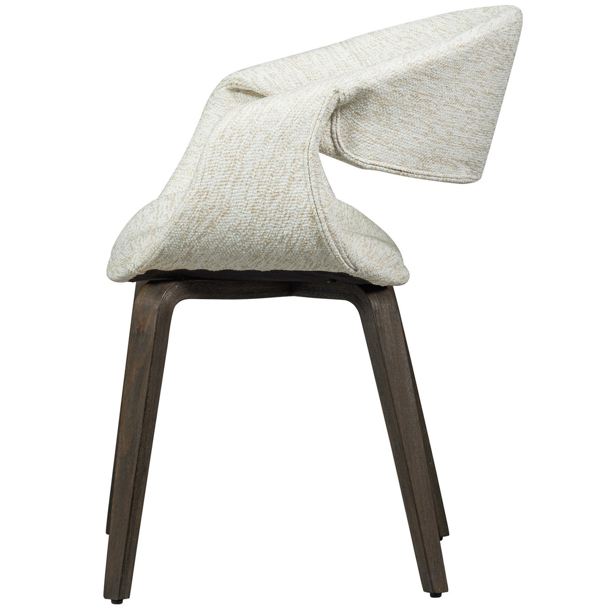 Yossi Dining Chair with Wooden Legs