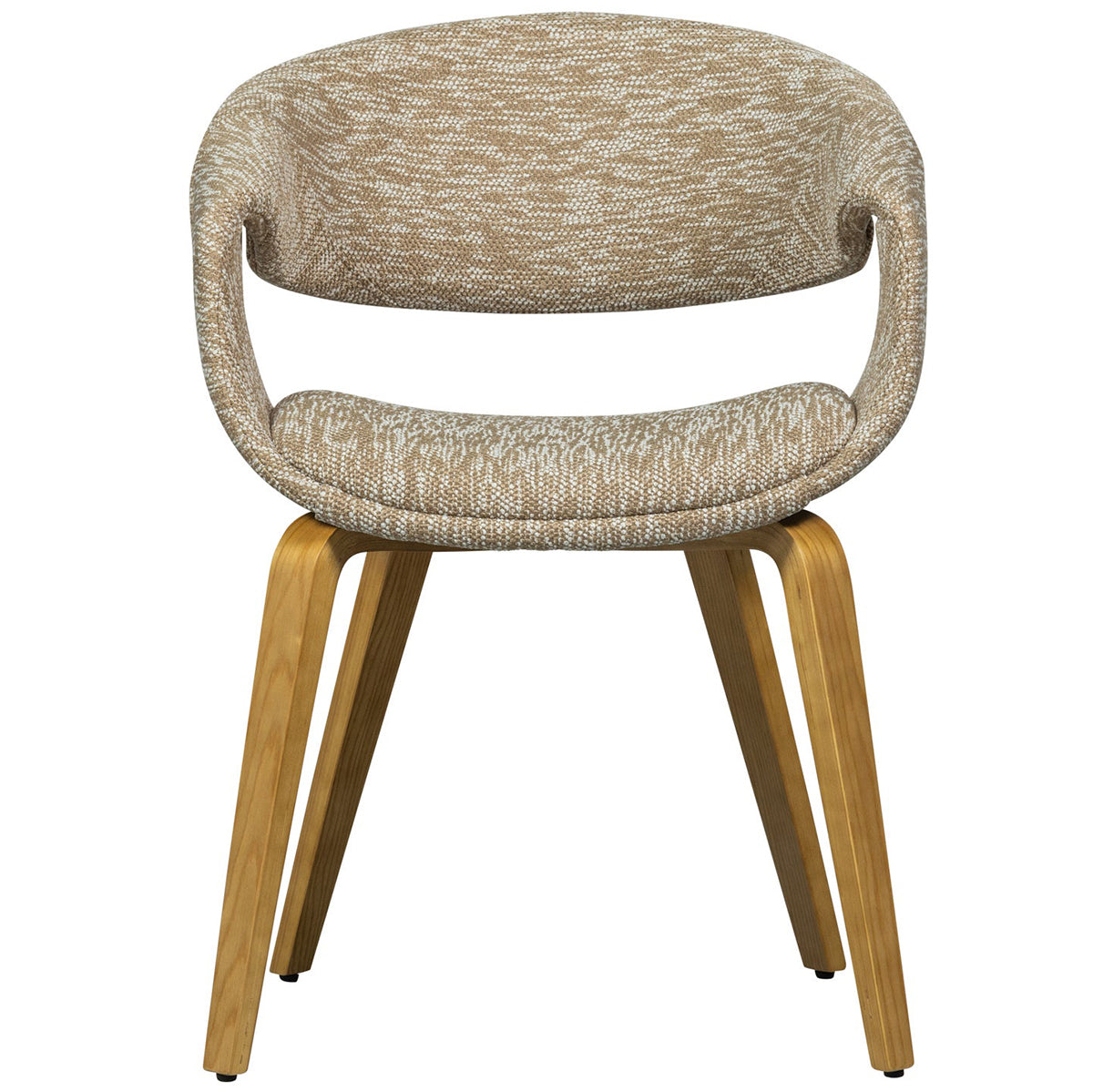 Yossi Dining Chair with Wooden Legs