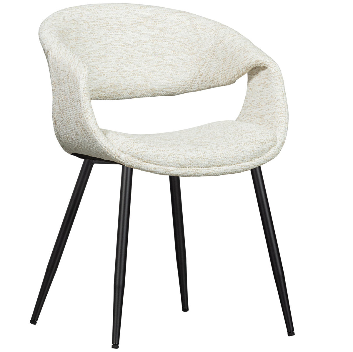 Yossi Dining Chair with Metal Legs