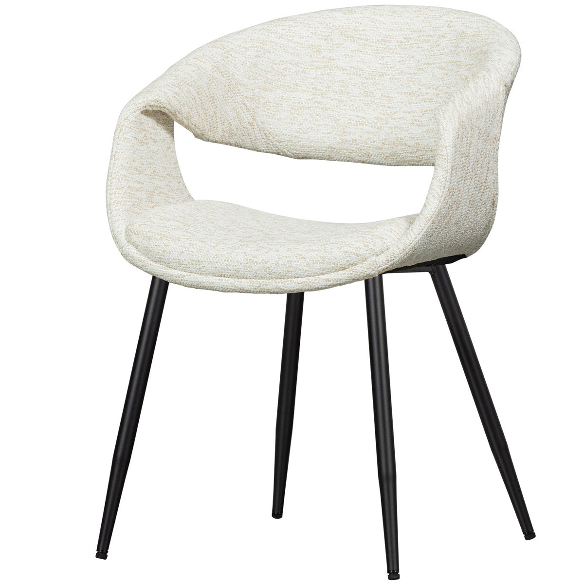 Yossi Dining Chair with Metal Legs