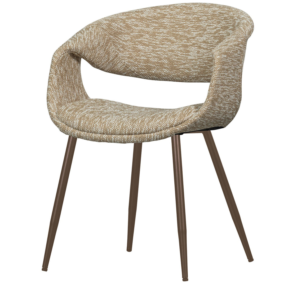 Yossi Dining Chair with Metal Legs