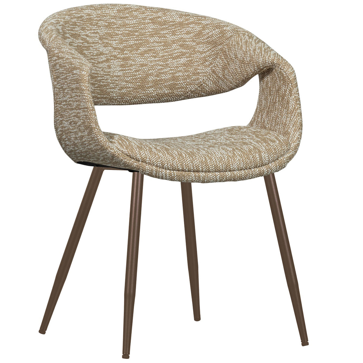 Yossi Dining Chair with Metal Legs