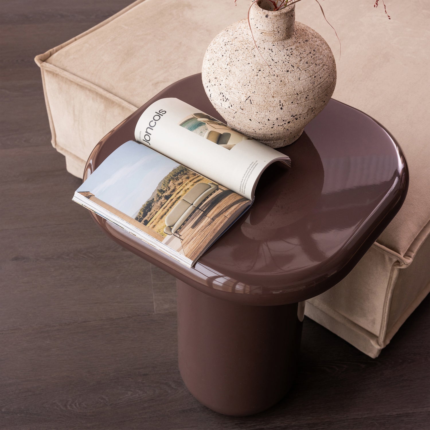Zava High Gloss Side Table