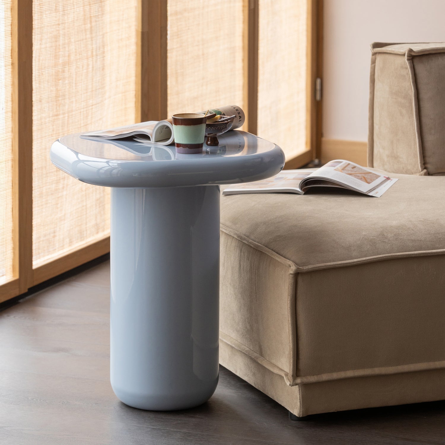 Zava High Gloss Side Table