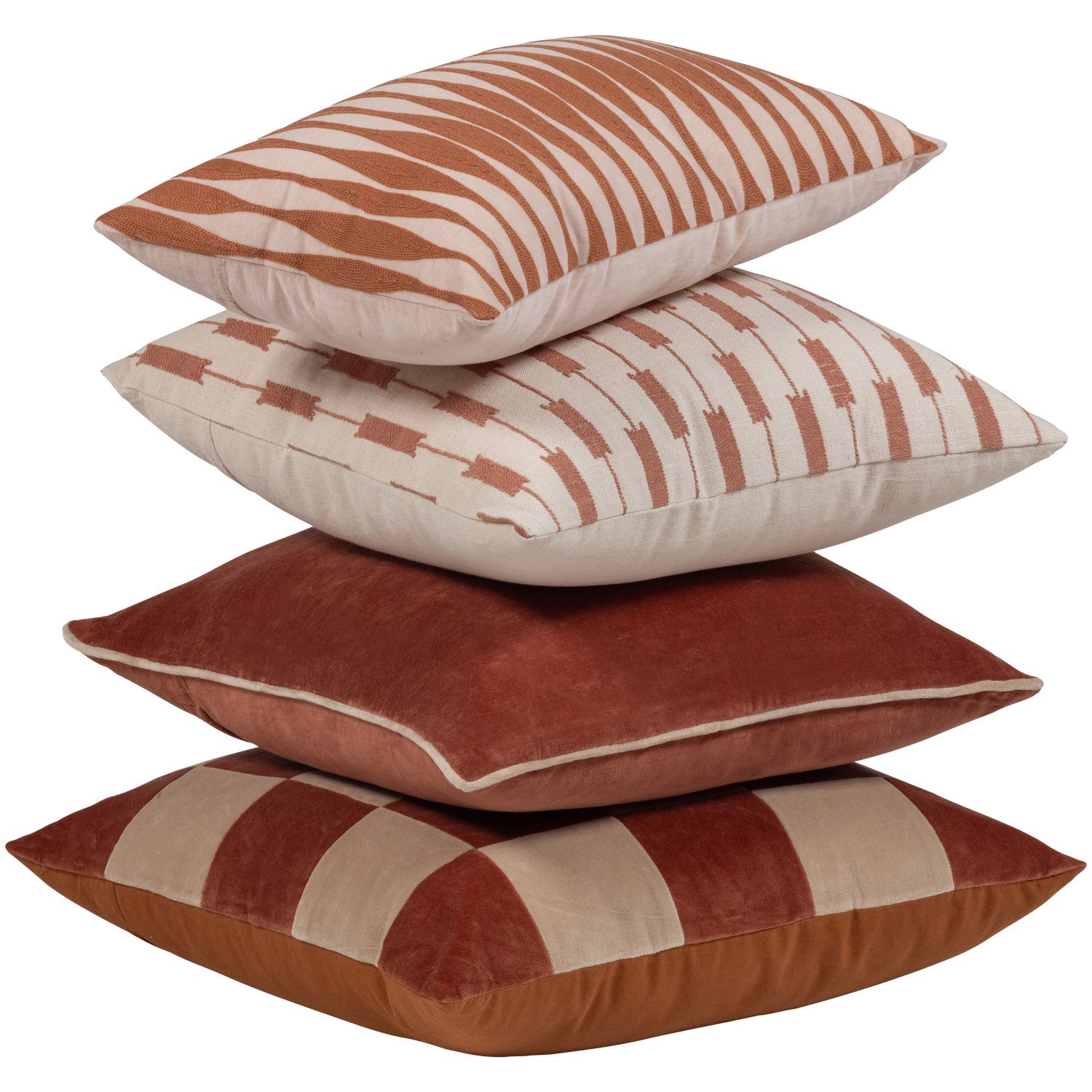 Zena Velvet Cushion (4/Set)
