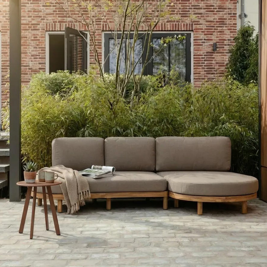 Zinto Acacia Wood Garden Lounge Set