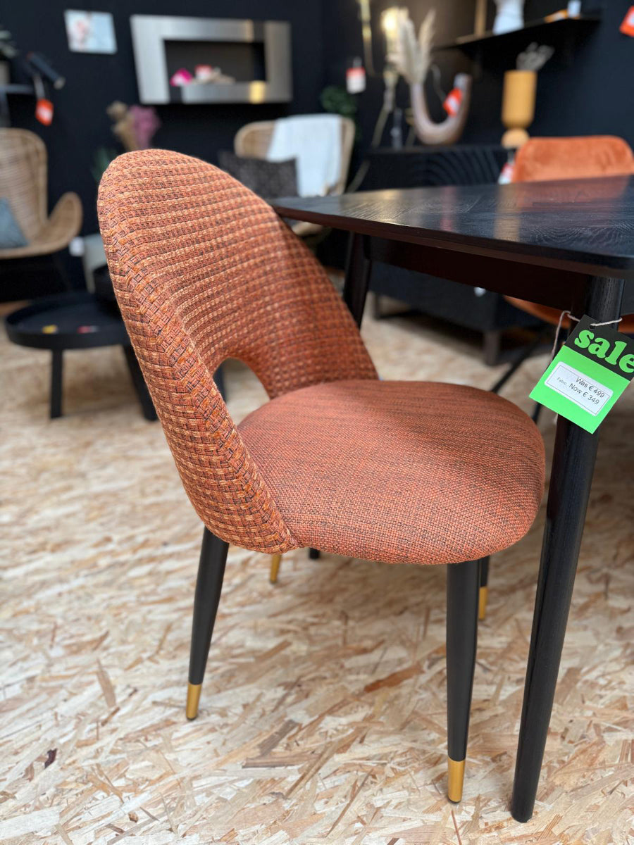 Hudson Orange Chair (Display/Discontinued Collection)