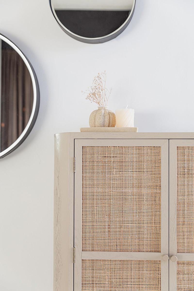 Amaya Low 2 Doors Cabinet