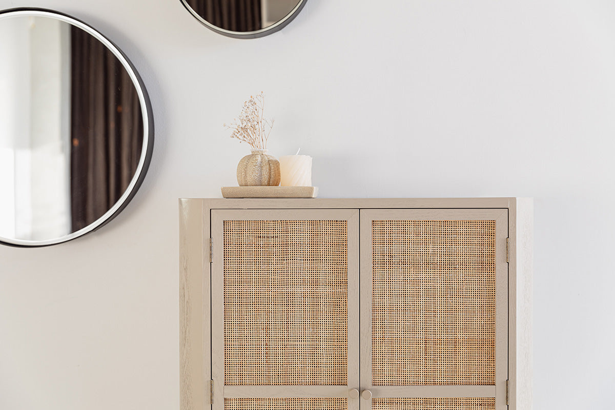 Amaya Low 2 Doors Cabinet