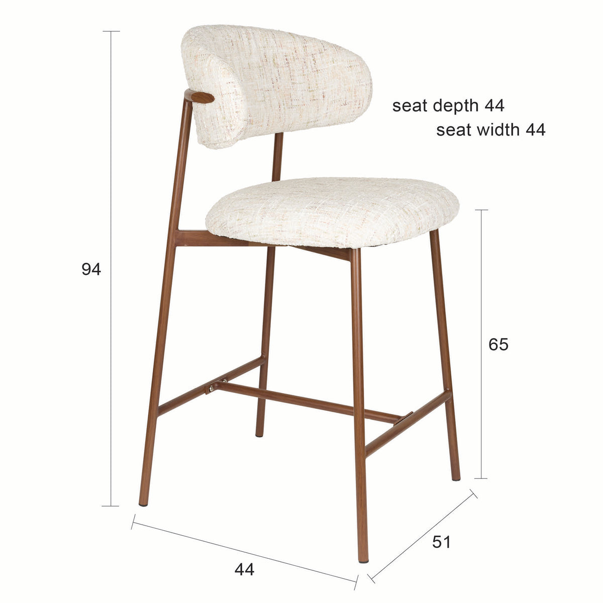 Claes Counter Stool