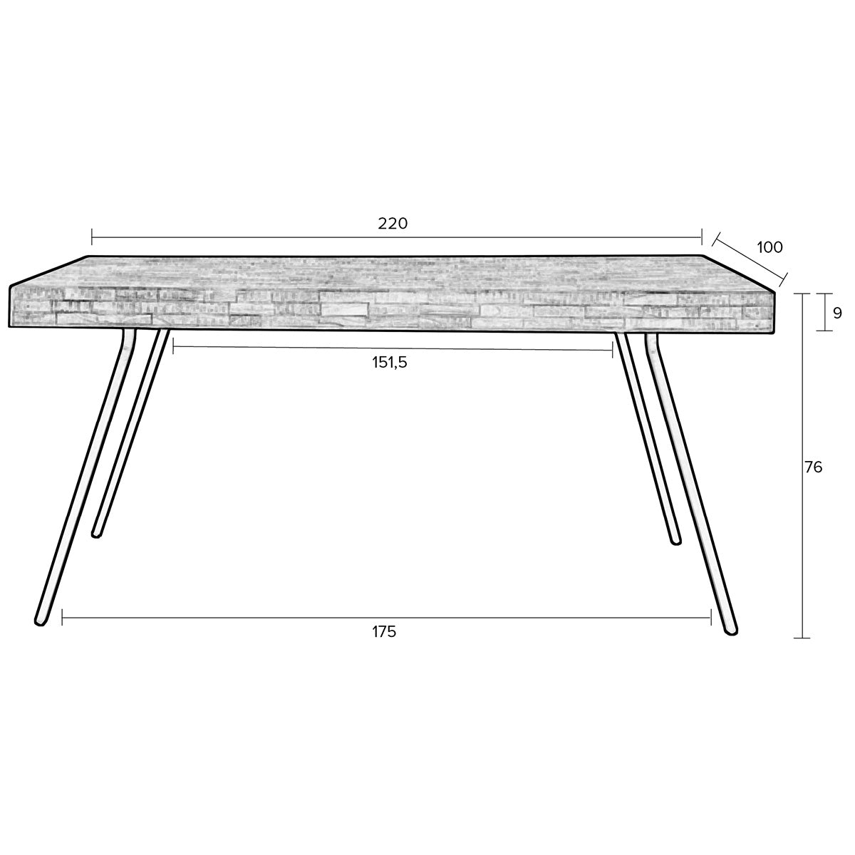 Suri Table - WOO .Design