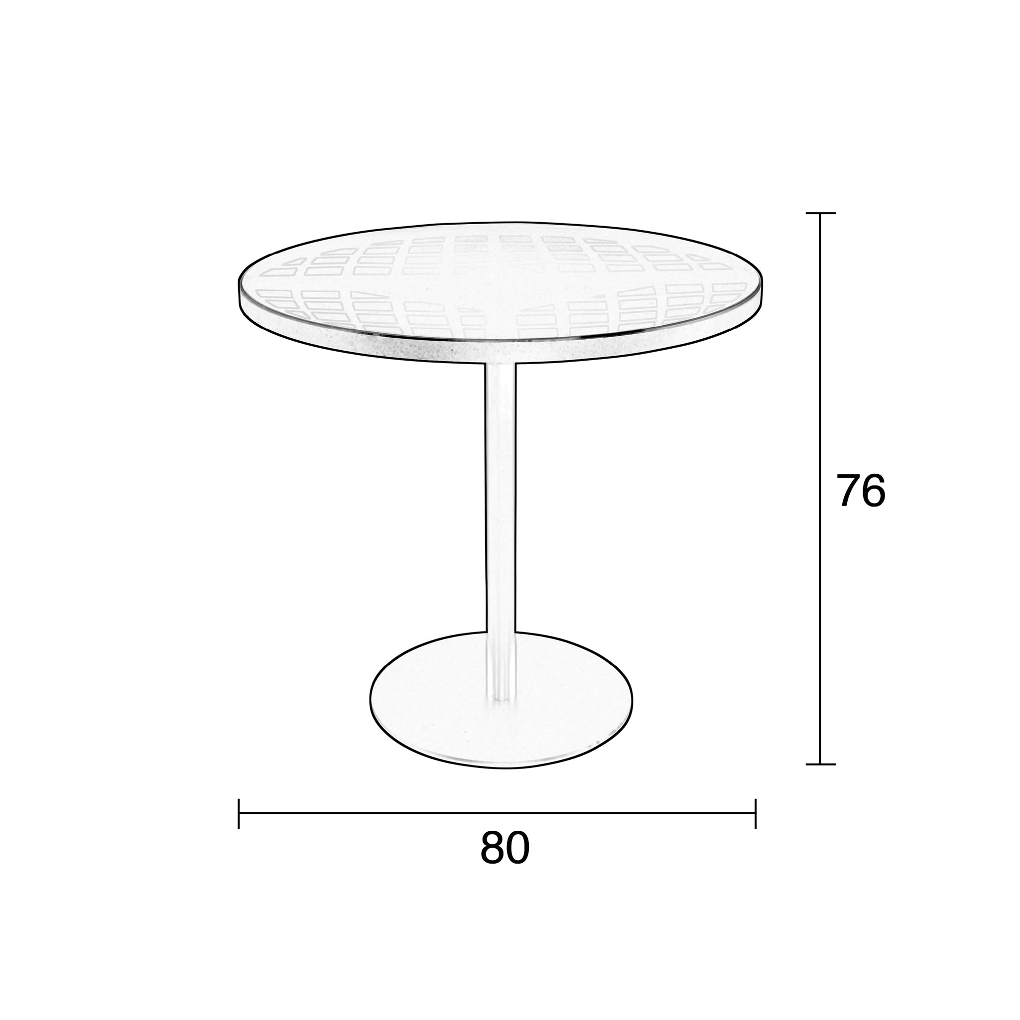 Albert Garden Bistro Table
