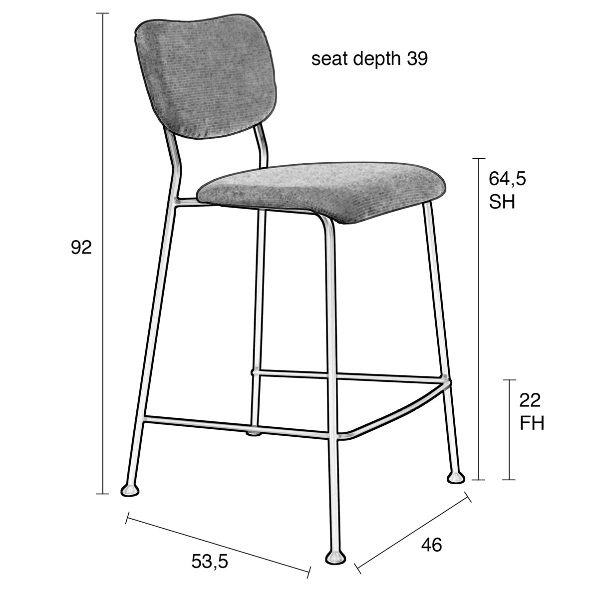 Benson Counter Stool