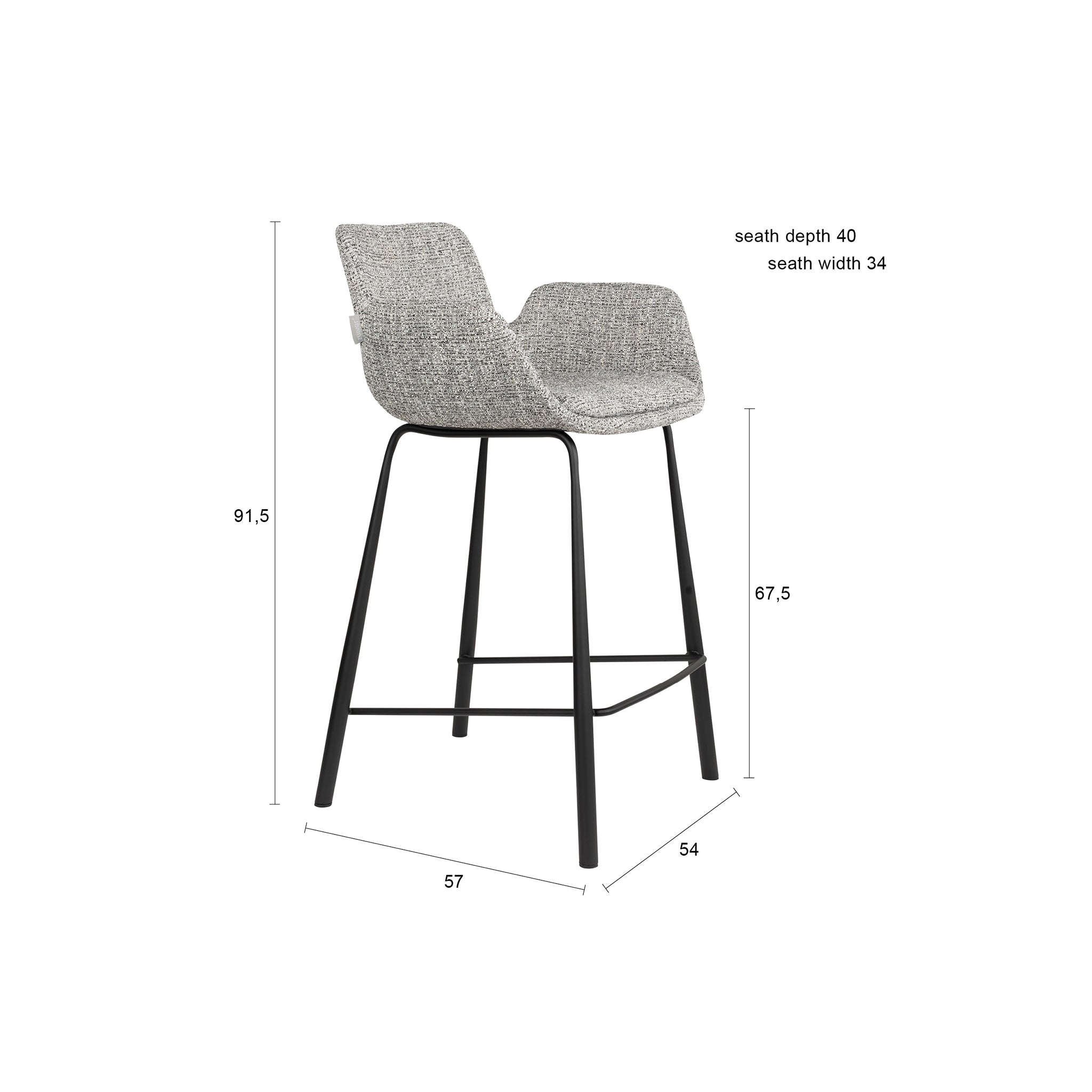 Brit Counter Stool