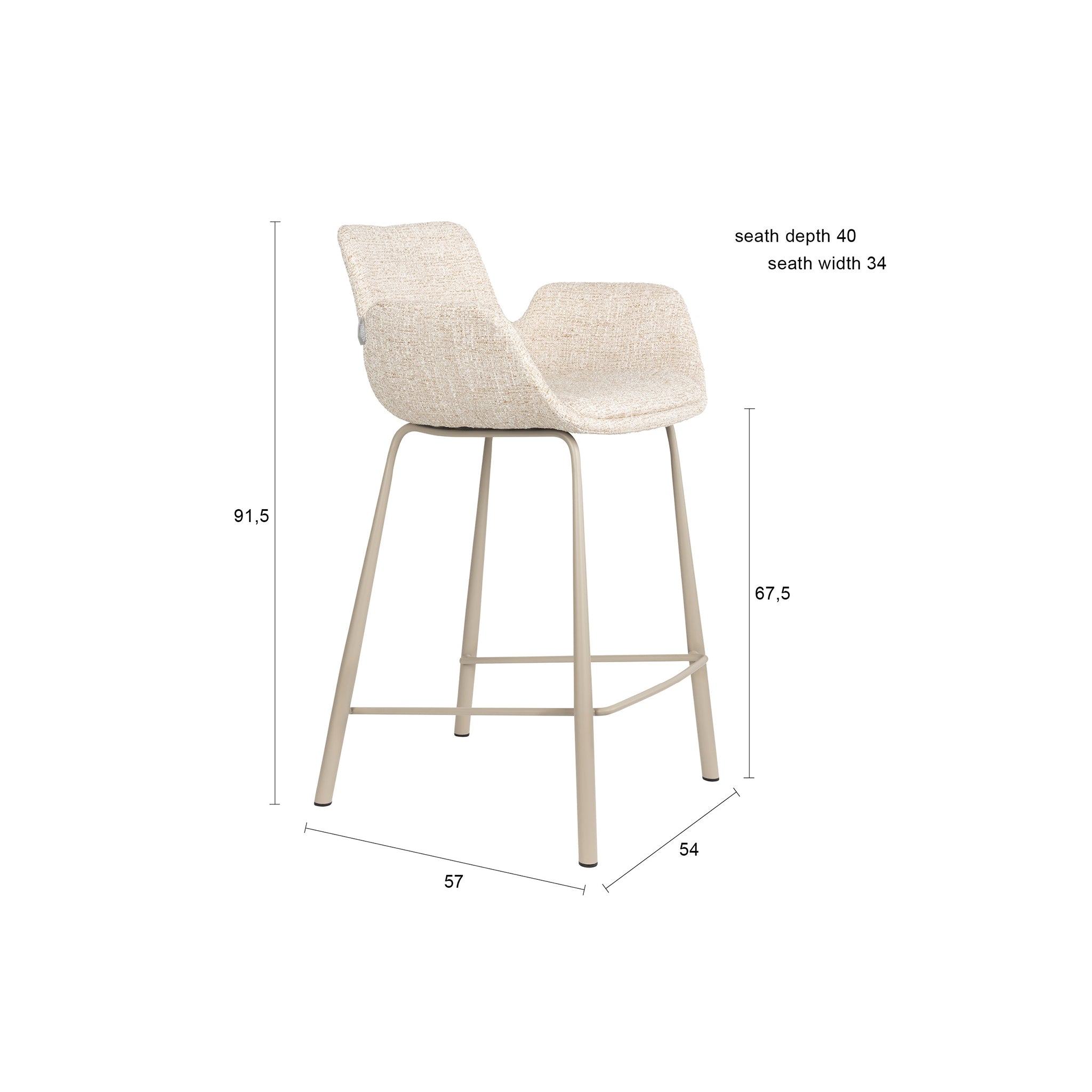 Brit Counter Stool