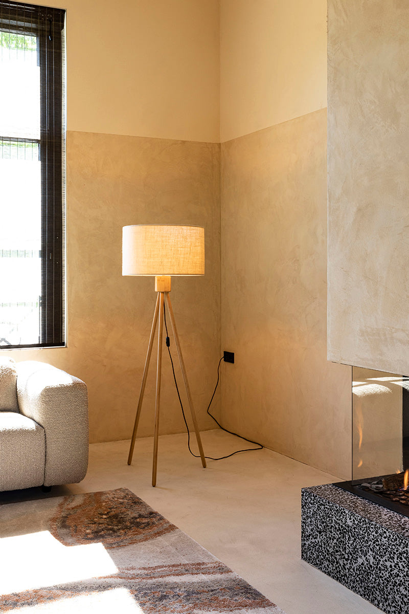Fan Floor Lamp