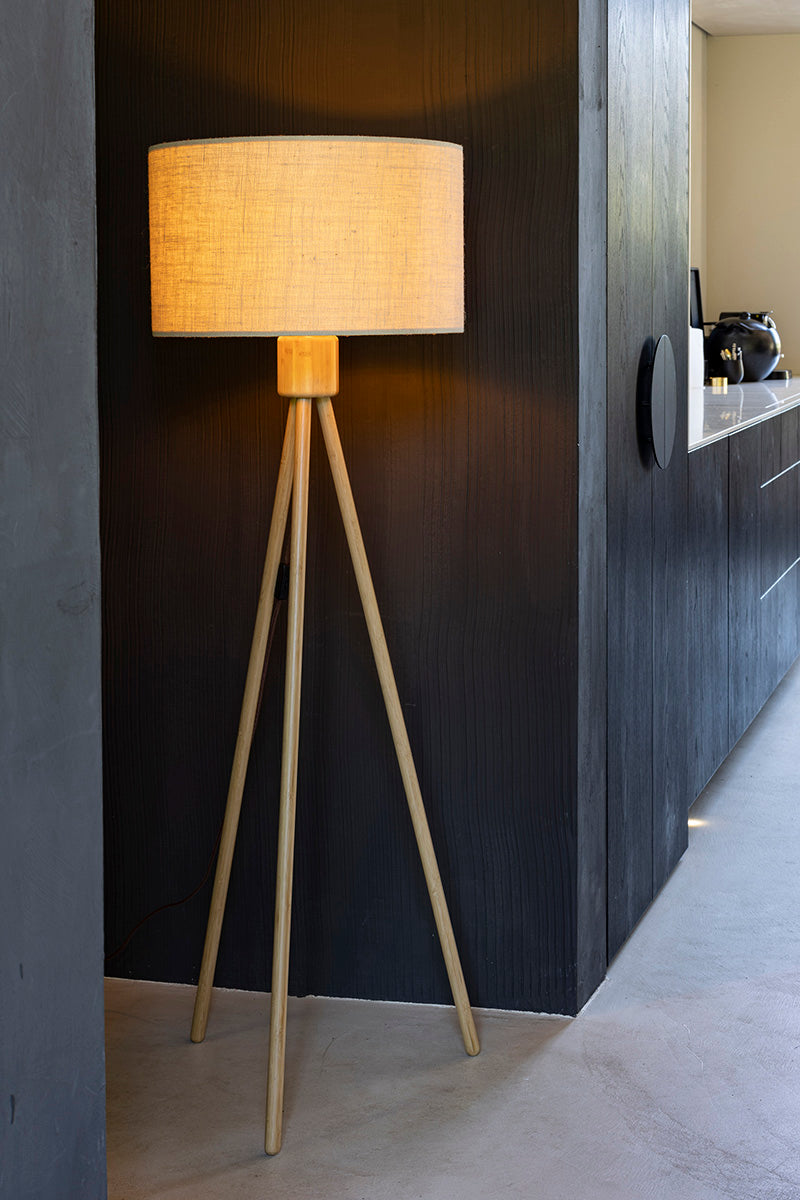 Fan Floor Lamp