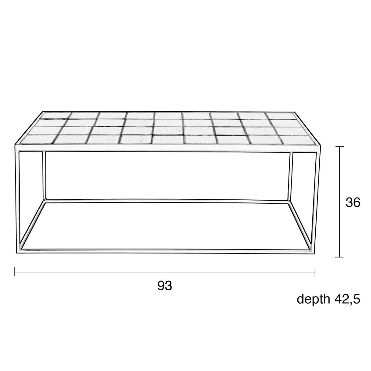 Glazed Coffee Table