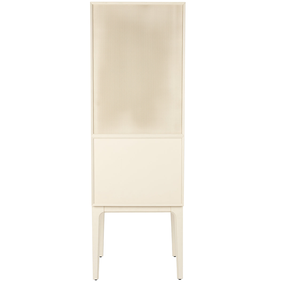 June Beige 1 Door Cabinet - WOO .Design