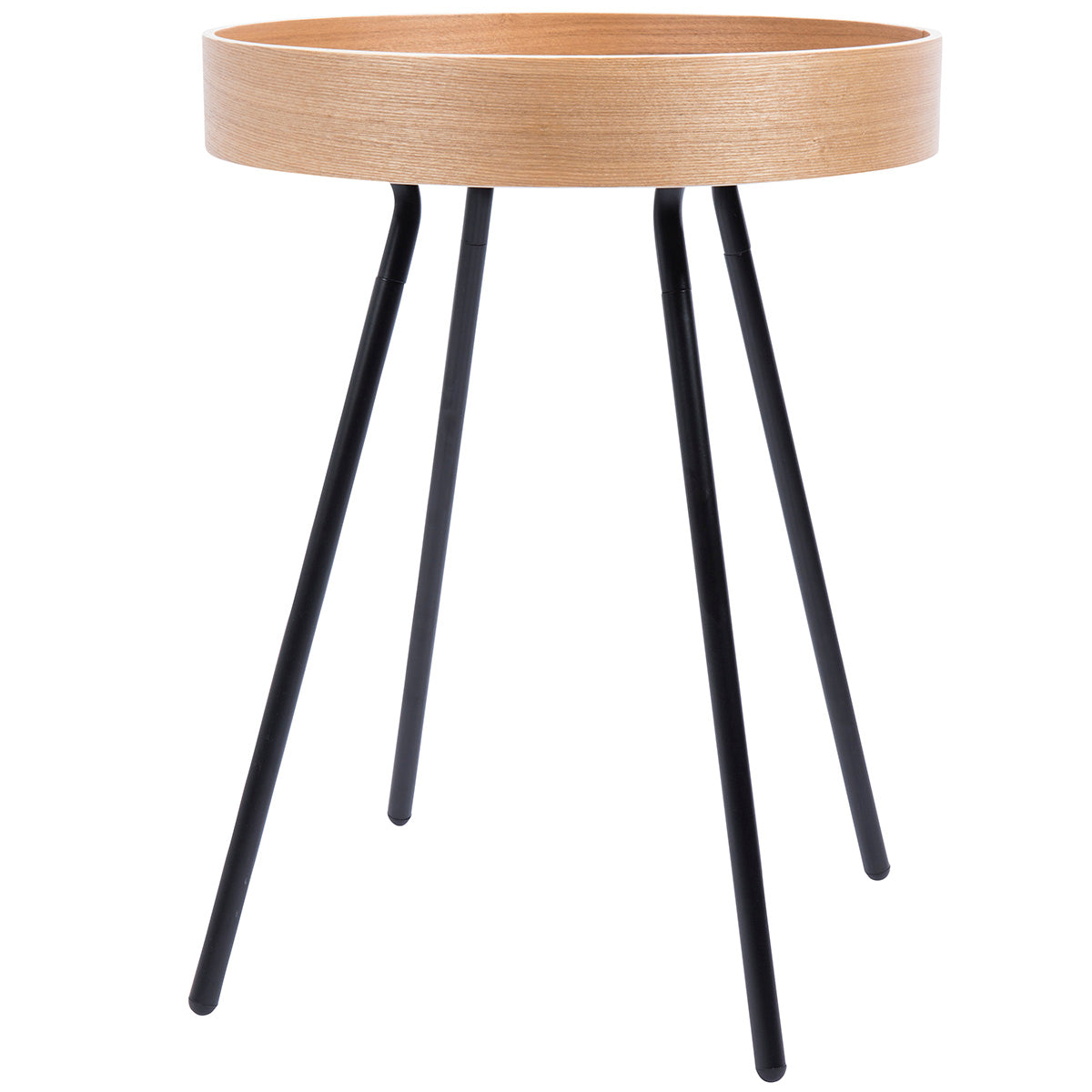 Oak Tray Side Table